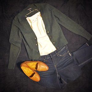 Banana Republic Extra Fine Merino Cardigan NWOT